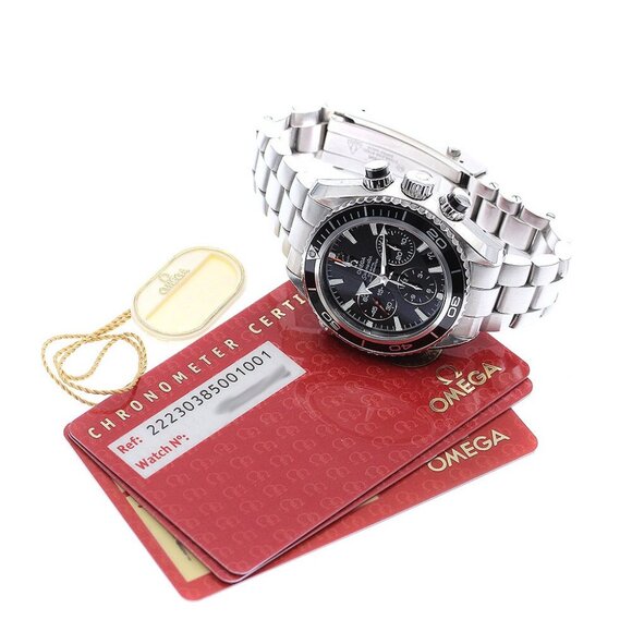 OMEGA Seamaster Planet Ocean 222.30.38.50.01.001 Automatic Boy's Watch - Picture 1 of 12